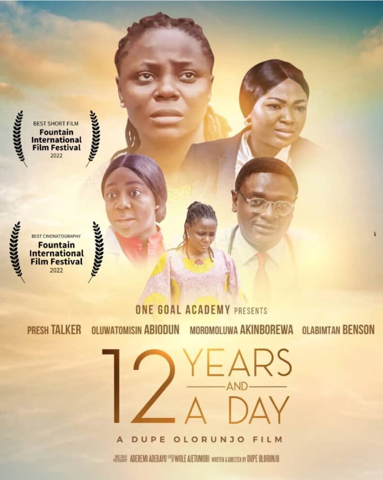 12 years and a day Nigerian short film